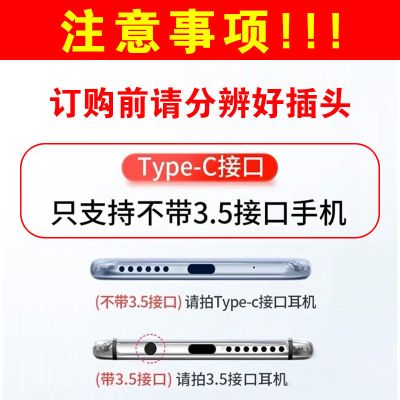 type-c耳机入耳式vivo小米oppo华为男女k歌吃鸡专用游戏通用耳塞
