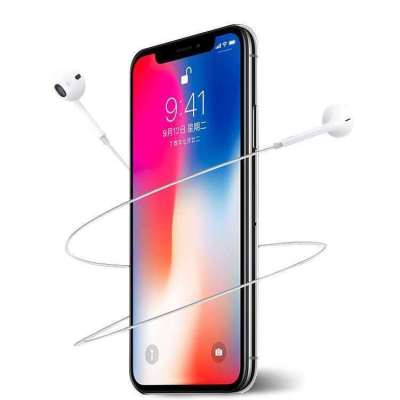 通用耳机线iphone7/8/7p/8plus/x通话k歌游戏吃鸡入扁头耳机