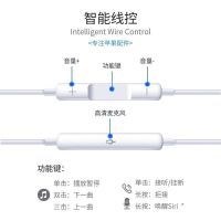 通话游戏k歌吃鸡苹果7/8耳机线iphone6/7p/8p/x/8plus耳塞扁头11