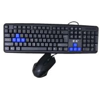 商务静音办公圆头键盘鼠标套装防水键盘ps2通用键盘usb鼠标圆口