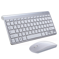 超薄无声静音无线键盘鼠标套装 办公家用台式笔记本通用键鼠套装