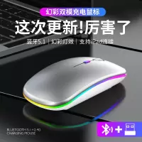 充电无线鼠标蓝牙双模静音办公台式笔记本鼠标通用