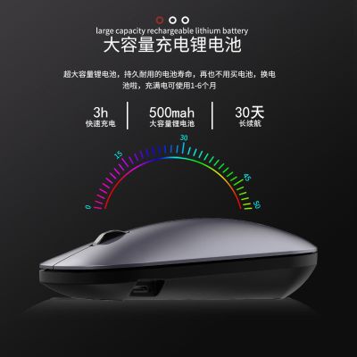 无线鼠标可充电蓝牙静音双模笔记本台式办公通用无限无声