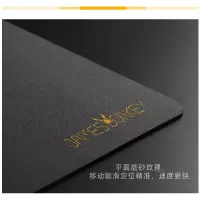 鼠标垫加办厚公书桌面家用防滑橡胶电竞游戏纯色手垫细面