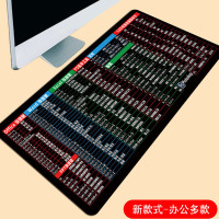 加厚办公ps cad ppt excel常用快捷键鼠标垫超大号电脑桌垫键盘垫
