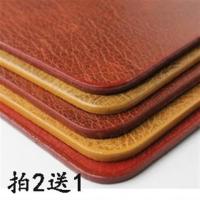 真皮护腕电脑牛皮鼠标垫 加厚超大游戏鼠标垫拍2送1特价定制