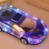 闪光跑车蓝牙音箱无线蓝牙音箱插卡音响兰博基尼小汽车模型低音炮