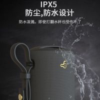 无线蓝牙音箱大音量双喇叭车载重低音炮户外家用防水迷你插卡音响