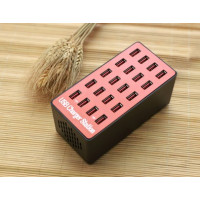 usb多口充电器5v2a多孔站20口手机工作室快充充电插座20a充电器|20口充电器18A(1.5米)