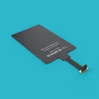 手机无线充电器接收器贴片qi苹果type-c安卓通用型充电红米k30pro|安装背面大面朝屏幕