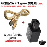 电动电瓶车手机usb充电器48v60v72v84v转换5v三轮车车载|2A-黑色/双USB口【送Type-c1米快充线】