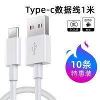 多口usb充电器多孔头10/20/40接口工作室苹果|【10条装】type-c数据线