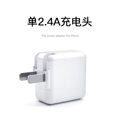 ipad充电器mini/air/2/3/4/5/iphone6/7/8/x手机2a插头|[1个]单iPad充电头[原封]