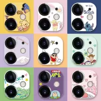 卡通iphone11手机镜头贴苹果11pro/max后摄像头一体钢化膜保护圈