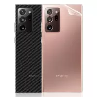 三星note20ultra磨砂背膜note20手机后膜ultra高清透明5g碳纤维保护软膜pro贴纸全包防指纹plus全