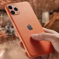 苹果x手机膜iphone11改色贴纸11promax素皮软膜7plus皮革磨砂8p镜头保护xr后盖se2后膜xsmax全