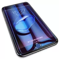 iphone7钢化膜半屏se8手机7plus防窥6s非防偷看半包i78p蓝光7p6ipone八/七号7模屏保ghm刚化i