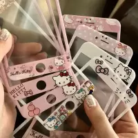 hello kitty手机壳卡通7可爱iphone11少女心8p软边高清ix钢化膜6p