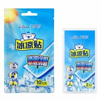 海氏海诺 10片装夏季运动军训降热冰凉贴家用发热物理降温退热冰感清凉贴冰凉贴