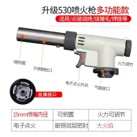 喷火卡式气喷头烘焙气罐家用焊喷火器喷灯烧猪毛点火器 530款多功能喷火枪【送全套配件】价24.9
