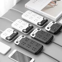 创意多功能开关插座面板多孔带usb长线插排板家用电源插座拖线板