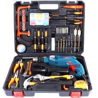 冲击钻电钻两用手电钻多功能冲击钻 电锤套装家用电动工具 新款冲击钻88件套送玻璃钻三根