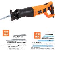 艾革狮家用电锯多功能电动马刀锯往复锯曲线锯木工切割机电动工具 往复锯木工套餐+金属套餐赠工具箱