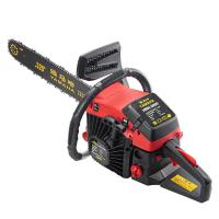 全新大功率油锯伐木锯电锯链条链锯便捷式树机 工业红黑+1链+礼包