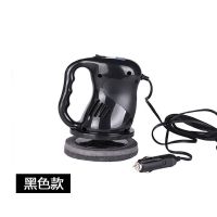 汽车抛光机打蜡神器车工具车漆打腊车载12v电动小型家用车用 黑色款（抛光套+打蜡套）