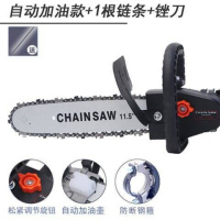 角磨机转油锯工具角磨机改装电锯配件角磨机转电链锯伐木锯汽油锯 电锯支架【链条松紧调节款+送锉刀】