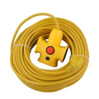 防摔防爆电源地拖插座电动车充电延长线拖接线板排插插座带线家用 【10孔开关指示灯】 5米足