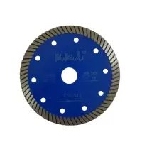 瓷砖切割片瓷砖水切割台式机专用金刚石锯片瓷砖切割机锋利不崩边 φ125超薄湿波纹