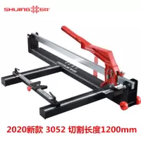 手动瓷砖切割机 瓷砖手推刀800 1000 1200激光推刀地砖高 1200mm推刀新款型号3052【45号工业空心钢】