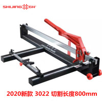 手动瓷砖切割机 瓷砖手推刀800 1000 1200激光推刀地砖高精 800mm推刀新款型号3022【45号工业空心钢】