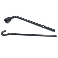 现代瑞纳悦动朗动途胜伊兰特索纳塔雅绅特御翔千斤顶轮胎摇杆扳手 扳手+钩子