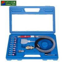 调速气动打磨机风磨笔气磨笔小型风动打磨笔气磨机抛光机气动工具 010K套装风磨笔标配