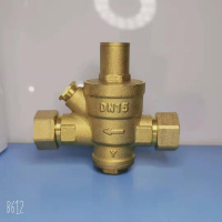 减压阀自来水铜减压阀水管减压阀热净水器家用稳压阀4分6分1寸 不含压力表（送赠品） 2寸（DN50）双内丝