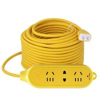 加长插座插板电动车充电线电源延长线插排拖接线板10/20/30米 C5四插位插座 全长40米（适合10-11楼）