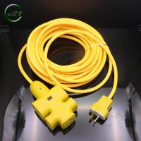 防冻牛筋线大功率纯铜线2.5平/4平电源接线板插排防爆摔电缆插座 2.5平两插头 10米