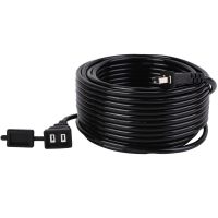 电瓶车电动车充电延长线电源插座带线插排插接线板拖线板插板长线 黑色 50米