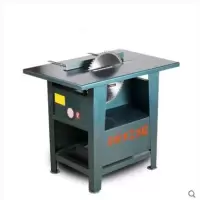 特价电动木工台锯切割机圆盘锯家用电锯裁板机推台锯电圆锯 450加重型不带电机