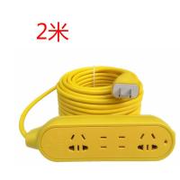 带线插座插排插板加长拖线板2/5/10米电动车电源线充电延长线 抗摔平板C5插座 8米插座