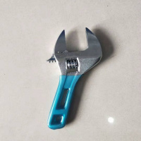 卫浴扳手多功能迷你短柄大开口维修水龙头下水器工具空调活口扳手 通驰145型开口30mm