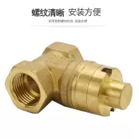 4分铜闸阀水表前阀磁性带锁钥匙锁闭闸阀自来水暖气阀开关阀 2寸磁性闸阀不带钥匙