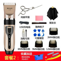 理发器电推剪家用小孩电剪推刀成人飞剪头发工具套装充电动式 理发器套餐二