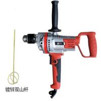 好飞机钻工业电动搅拌机多功能大功率搅拌器纯铜手电钻腻子粉打灰 2200W飞机钻+丰田杆