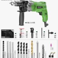 电钻家用小型电钻冲击钻多功能手钻手钻上螺丝电钻工业打孔电钻 动力（纸盒）全套钻头