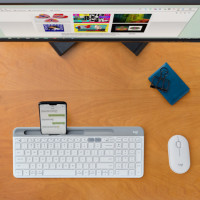 k580无线蓝牙键盘超薄办公游戏手机平pad电脑