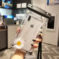手机防水袋潜水手机套可触摸屏游泳外卖卡通苹果x华为通用防水包
