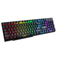 真机械手感键盘台式电脑笔记本游戏usb有线鼠标键盘静音无声打字cf网吧电竞lol套装可爱女生外接专用办公外设